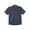 Dark Charcoal/ Royal Blue, variant on LS524L Industrial Colorblocked Short Sleeve Shirt - Long Sizes - Dark Navy/ Smoke - 2XLT