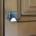 thumbnail image 3 of GlideRite 1-1/4 in. Square Cabinet Knob, Polished Chrome, 3 of 5