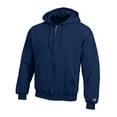thumbnail image 1 of Champion Mens Double Dry Action Fleece Full Zip Hood, 3XL, Navy, 1 of 1