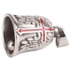 thumbnail image 4 of Campana de acero inoxidable Cruz Roja Suspensible buena suerte campana de ciclismo segura para motocicletas SUV bicicletas camiones, 4 of 10
