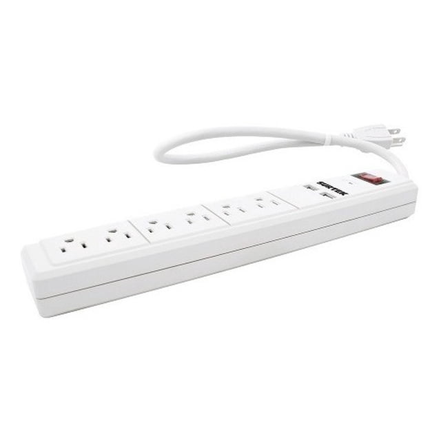 Multicontacto Barra 6 Entradas 2 Puertos Usb Surtek 136204 SURTEK 136204