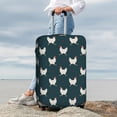 thumbnail image 4 of Wukai Funny Chicken Elastic Luggage Cover: Personalized Protection for Your Suitcase - Fits 19~29-inch, Washable & Durable Travel Companion-Small, 4 of 8