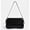 Black, variant on Women's Brown Shoulder Bag with Minimalist Flap Design