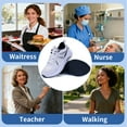 thumbnail image 7 of Artlea Women Arch Support Walking Shoes Orthotic Tennis Shoes for Plantar Fasciitis Women Fashion Sneakers for Foot Pain Relief, Size 6-11, 7 of 7