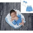 thumbnail image 5 of JZROCKER 0-3month Baby Crochet Boxing Suit Photography Props Shoot Newborn Photo Cool, 5 of 12
