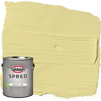 Glidden Spred Interior Paint & Primer Subtle Sunshine / Green, Eggshell, 1 Gallon