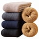 thumbnail image 1 of Calcetines térmicos para hombre, 5 pares, cálidos de invierno con suela gruesa de rizo, transpirables y resistentes al sudor, de lana, para el hogar y el tiempo libre., 1 of 5