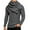 Dark Gray, variant on Odeerbi Knit Turtleneck Sweater For Men Winter Solid Color Cowl Neck Sweater Shawl Collar Pullover Sweater 2025 Casual Slim Button Textured Sweaters Olive Green