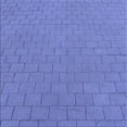 thumbnail image 1 of Ahgly Tapis d'Intérieur Lavable en Machine Carré Transitionnel Bleu Ciel, 4 Pieds Carré, 1 of 7