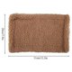 thumbnail image 2 of petit Cochon D'inde Hamster (marron Clair) Lit Maison Rectangulaire Peluche Chaud Tapis Sommeil Pad Coussin Animaux De Compagnie Pour Souris Rats, 2 of 4