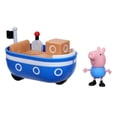 thumbnail image 1 of Barco de juguete Peppa Pig Peppa's Adventures con George Pig, 8 cm, 1 of 3