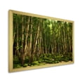 thumbnail image 3 of Designart "Dynamic Lighting In The Bamboo Grove" Bamboo Picture Framed Wall Art Living Room, 3 of 5
