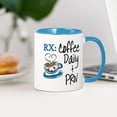 thumbnail image 3 of CafePress - Funny Rx Coffee Travel Mugs - 11 oz Ceramic Mug - Novelty Coffee Tea Cup, 3 of 4
