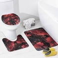 thumbnail image 4 of Attack On Titan Shower Curtain Set 4 Piece, Set Bathroom Sets with Rugs(Bath Mat,U Shape Mat Toilet Lid Cover Mat) Durable Bathroom Decor, 4 of 8