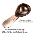 thumbnail image 3 of Coffee Scoop Stainless Steel Coffee Scoops Short Handle Tablespoon Measuring Spoons for Coffee Tea Sugar, 3 of 5