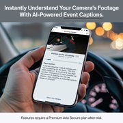 Arlo Ultra Add-On Security Camera 4K HDR (3rd Gen, 2025 Release) - Wireless Outdoor Camera, Battery Powered, Requires SmartHub, 1-Cam