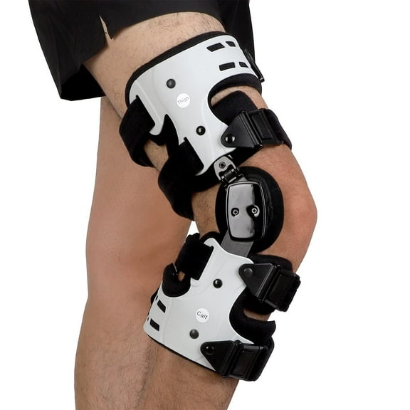 Orthomen OA Unloader Knee Brace Support for Arthritis Pain, Osteoarthritis, Cartilage Defect Repair (Inside - Right)