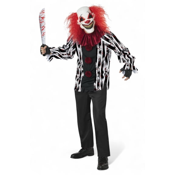Demented Clown Plus Size Costume
