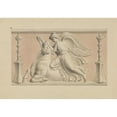 thumbnail image 3 of Edward Francis Burney 24x18 Black Modern Framed Museum Art Print Titled - Winged Figure Slaying a Bull, 3 of 5