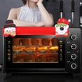 thumbnail image 2 of 4 Pcs Housses Protectrices de Poignée de Four à Micro-Ondes de Noël Xmas pour Réfrigérateur Cuisine Réfrigérateur Poignée de Porte Gants, 2 of 6