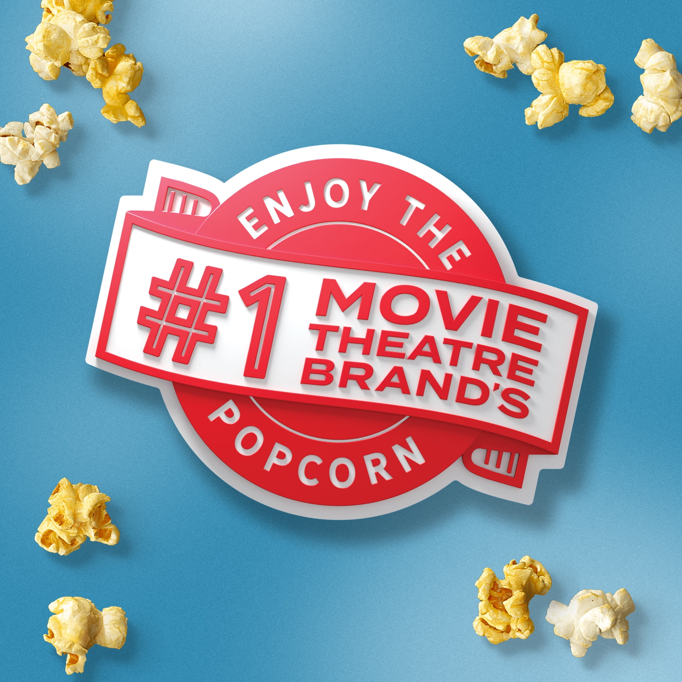 AMC Theatres Microwave Popcorn 6ct, Lightly Salted