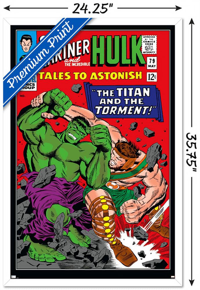 Marvel Comics - Hulk - Tales To Astonish #79 Wall Poster, 22.375" x 34", Framed