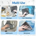 thumbnail image 6 of Thickened Magic Cleaning Cloths for Glass, Microfiber Cleaning Cloth, Thicken Magic Cleaning Cloth Reusable, Streak Free Reusable Microfiber Rag for Kitchen, Window, Glass, Cars (10PCS, 12x12 inch), 6 of 7