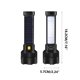 thumbnail image 3 of Linterna telescópica Xihbxyly de luz blanca y amarilla carga USB, 3 of 7