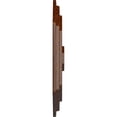 thumbnail image 4 of Ekena Millwork 25 1/4"W x 17 1/4"H x 1 3/4"P Felix Ceiling Medallion, Hand-Painted Burnished Mahogany Crackle, 4 of 5