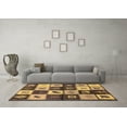 thumbnail image 3 of Ahgly Company Indoor Rectangle Oriental Brown Industrial Area Rugs, 8' x 10', 3 of 4