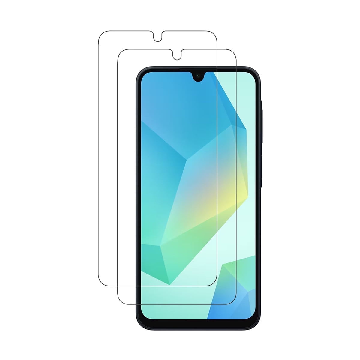 for Samsung Galaxy A16 5G Screen Protector - 2pcs Anti-Scratch 9H Hardness Ultra Clear Tempered Glass for Samsung Galaxy A16 / A16 5G