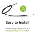 thumbnail image 6 of AlveyTech 52" Brake Cable for the Razor Rambler 16 Electric Mini Bike, 6 of 6