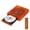 Orange, variant on Magnavox Translucent DVD Player with HDMI Cable, Multi-Format DVD CD MP3 Player, HDMI Output, Remote Control, PAL/NTSC Compatible, 2 Channel Audio, Universal Power 100–240V, Purple
