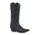 thumbnail image 2 of CORRAL Adult Female Full Inlay Snip Toe Boots, Color: Black, Size: 7.5, Width: M (G1417-LD-M-7.5), 2 of 5