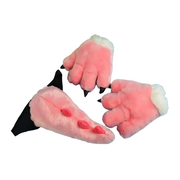 Juego de guantes de cola de dinosaurio perfecl para niños
