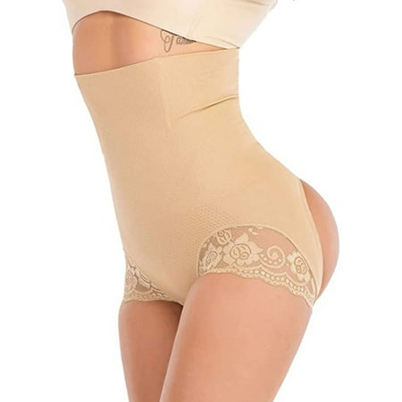 Lilvigor Women Waist Cincher Girdle Tummy Slimmer Sexy Thong Panty Shapewear High Rise Body Shaper Shorts
