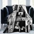 thumbnail image 2 of Sarah Paulson Collage Blanket Flannel Soft Throw Blankets for Bedroom Livingroom Sofa Home 50"X40", 2 of 6