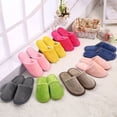 thumbnail image 5 of Slippers for Women Men House Furry Outdoor Solid Color Slipper Shoes Indoor Winter Foam Slipper 42, 5 of 5