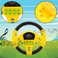 thumbnail image 3 of Herwey Baby Educational Copilot Steering Wheel Music Children Intelligent Toy, Children Steering Wheel , Copilot Steering Wheel Tool, 3 of 8