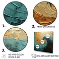 thumbnail image 3 of Designart "Swirl Vortex In The Desert Mirage III" Abstract Spirals Wall Decor, 3 of 7