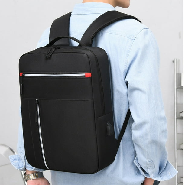 RKSTN school backpack Business Backpack, Bag For Travel Flight Fits 15.6 Inch Laptop With USB Charging Port