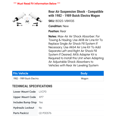 thumbnail image 2 of Rear Air Suspension Shock - Compatible with 1982 - 1989 Buick Electra Wagon - Monroe, 2 of 2