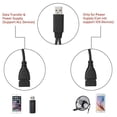 thumbnail image 4 of 4X Cable Divisor USB, USB 2.0 Una Macho Una Doble USB Hembra Jack Y Cable Divisor del Cargador, 4 of 5