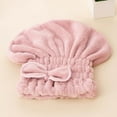 thumbnail image 6 of Cheers US Microfiber Hair Drying Caps, Extrame Soft & Ultra Absorbent, Fast Drying Hair Turban Wrap Towels Shower Cap for Girls and Women, 6 of 7