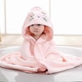 thumbnail image 3 of Kids Bath Towels,premium Hooded Towel For Toddlers Highly Absorbent Coral Fleece Bathrobe For Boys G, 3 of 4