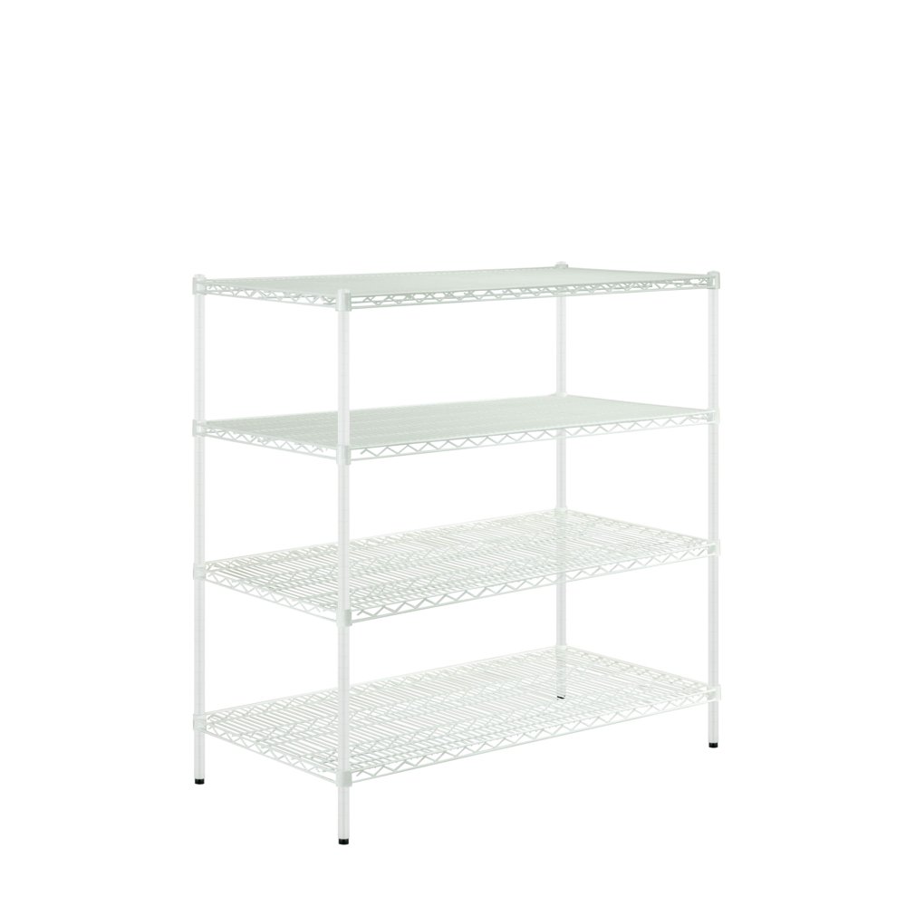 Honey Can Do 4Shelf Steel Storage Shelving Unit with 800lb Load