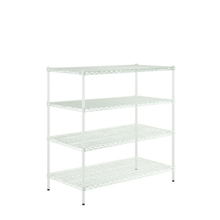 Honey Can Do 4-Shelf Steel Storage Shelving Unit with 800lb Load