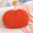 Orange, variant on VVQ Pumpkin Shaped Pillow, Cartoon Fall Sofa Cushion for Living Room, Soft Velour Decorative Throw Pillow for Halloween Thanksgiving Home Decor, White