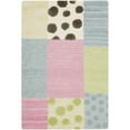 thumbnail image 6 of SAFAVIEH Kids Roxanne Geometric Shapes Area Rug, Blue/Pink, 3' x 5', 6 of 8