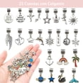 thumbnail image 3 of Kit Para Hacer Pulseras Para Niñas De 93 Piezas,Kit de manualidades para hacer pulseras de cuentas para niñas,Exquisita caja de almacenamiento,Regalos de Navidad (Juego de 93 piezas), 3 of 3